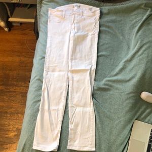 Hollister Super Skinny Jeans, White